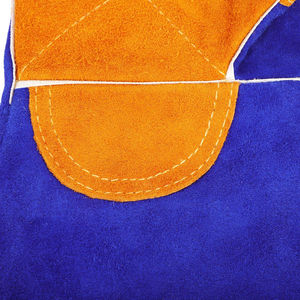 Guantes de soldadura de trabajo de cuero de vaca de alta calidad con protección de seguridad - Product Image 5