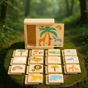 Tarjetas Cognitivas Safari Small Foot para Mejorar la Memoria y el Aprendizaje - Product Image 3