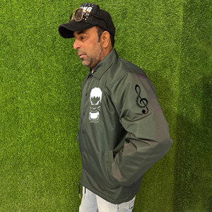 Vestes bomber coupe-vent pour hommes en toile de haute qualité, personnalisées en gros, avec motif lettres, pour l'automne et l'hiver - Product Image 2