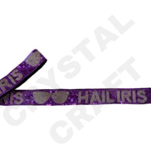 Para Auburn, correa de monedero con cuentas personalizada, correas de bolso con cuentas de semilla de oro blanco, accesorios de moda para bolsos - Product Image 3