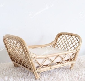 เปลเด็กหวายทำมือเปลและตะกร้าสำหรับเด็กแรกเกิดเปลเด็กเปลไม้ไผ่ - Product Image 3