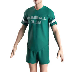Camiseta de Béisbol Transpirable de Talla Grande, Sublimación Personalizable, Diseño de 2 Botones, 100% Poliéster 2025, Gran Venta - Product Image 5