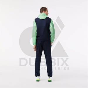 Chándal de manga larga con capucha y cremallera completa para hombre, conjunto para correr y hacer deportes, venta al por mayor, chándal personalizado de nuevo estilo para hombre, alta calidad - Product Image 2