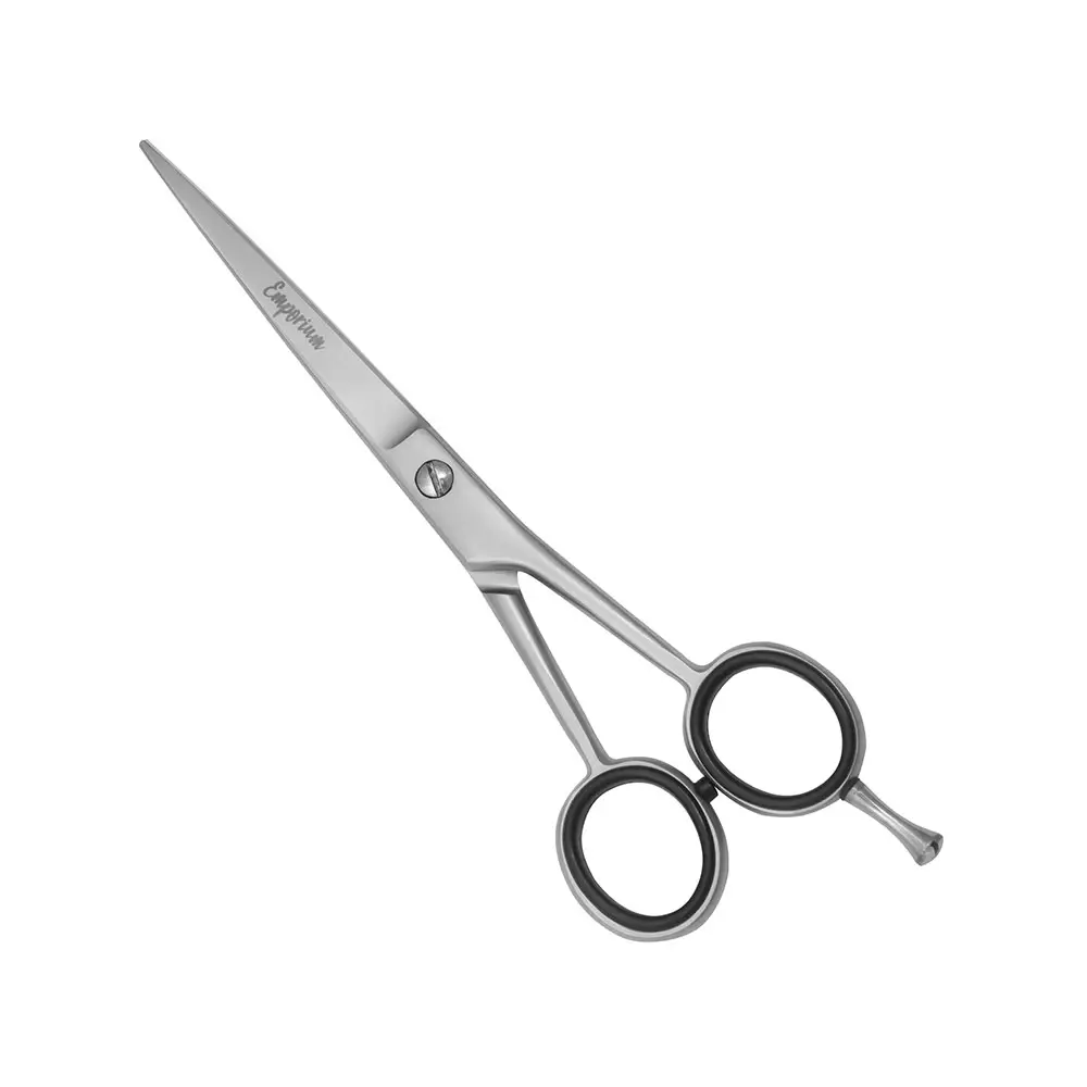 Professional Barber Salon Razor Edge Scissor Simple Hair Cutting Barber Scissors With Rubber Handle