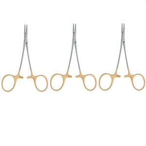 Portaagujas Quirúrgico Manual Reutilizable de Acero Inoxidable con Carburo de Tungsteno, con Sierra Cruzada de 13 cm, de Alta Calidad, Venta al por Mayor B2B - Product Image 4