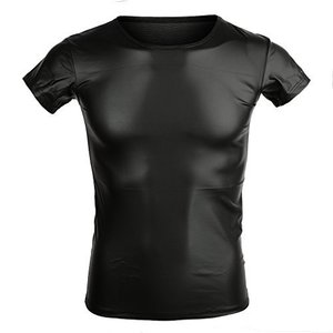 Camisa de Cuero Genuino de Manga Larga para Mujer, Camisetas Personalizadas Negras Lisas de Buena Calidad - Product Image 2