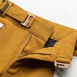 Pantalons de travail longs droits en coton décontractés pour hommes, multi-poches, randonnée en plein air, camping, vêtements de travail, pantalons de sécurité, couleurs personnalisées - Product Image 4