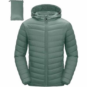 Venta al por mayor personalizado Puffer chaquetas clima frío invierno burbuja Puffer chaqueta de invierno para los hombres - Product Image 1