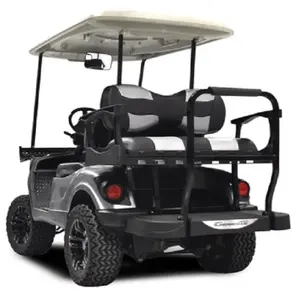 WeTruth Battery Operated Golf Cart Four Wheels Electric Golf Scooter Metal Controller Storage Charging 4 seats 6-8 seater