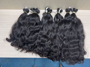 คลื่นผมกัมพูชา ขายส่งผมบริสุทธิ์ที่ยังไม่ได้, หนังกําพร้าผมมนุษย์ 100% จัดชิดกัน - Product Image 2