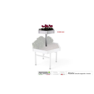 Ensemble d'affichage pour serre agricole hexagonale Organizzazione Orlandelli - Pour la vente au détail en Italie - Product Image 4