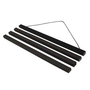 Tiras Magnéticas para Pósteres de Estilo Minimalista, 41 cm, Par, MDF Negro - Product Image 5