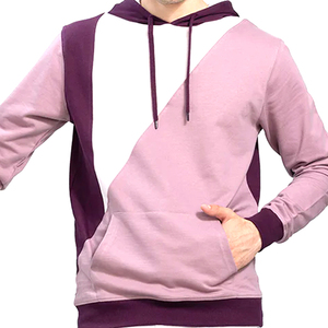 เสื้อสเวตเชิ้ตและกางเกงสเวตเตอร์ผ้าฝ้ายมีฮู้ดผ้าเกล็ดปลาขนาดใหญ่ออกแบบได้ตามต้องการ - Product Image 3