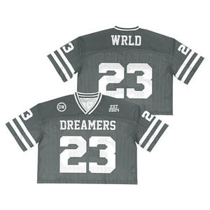 Camiseta Deportiva de Fútbol Americano con Ajuste Cómodo, Impresión por Transferencia de Calor, para Entrenamientos de Equipo, Partidos y Rendimiento Atlético - Product Image 4