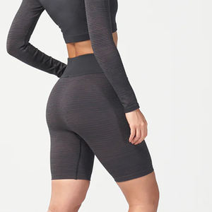 Meilleure qualité dames sport entraînement Shorts été citron vert français éponge cordon respirant course salon bas pas cher femmes - Product Image 3