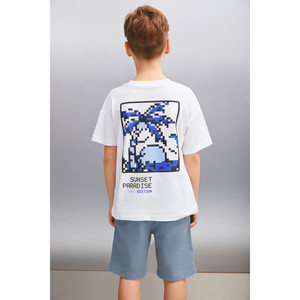Camiseta Blanca para Hombre Clement - Camiseta Clásica de Algodón para Uso Diario - Product Image 6