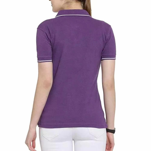 Camiseta Polo para Mujer, Tela de Piqué de Algodón Suave, Estilo Casual, Camiseta Polo para Mujer de Alta Gama, Algodón de Calidad, Lista para Venta al por Menor - Product Image 2