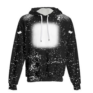 Sublimation authentique 100% sweats à capuche en coton pour hommes tissu léger respirant idéal pour les conceptions d'équipe personnalisées et une utilisation décontractée - Product Image 1