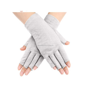 ถุงมือป้องกันแสงแดดแบบไม่มีนิ้วถุงมือขับรถ2024กลางแจ้งแบบเต็มนิ้วถุงมือป้องกันรังสียูวี - Product Image 2