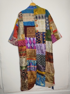 Bata de seda ligera de lujo para mujer, Kimono bohemio estampado, ropa de dormir, abrigo de Casa Unisex, Vestido de playa de verano para primavera - Product Image 2