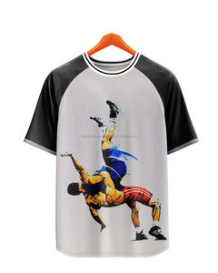 Ropa Deportiva de Lucha Unisex Transpirable 100% Poliéster con Tecnología de Detección de Agujas - Product Image 4