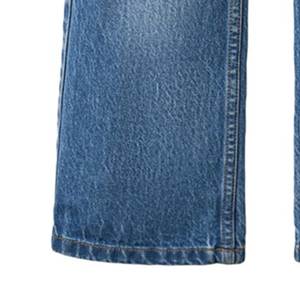 Pantalones vaqueros para niños con diseño moderno y cómodo, ajuste a la cintura, bolsillos laterales funcionales, estampado personalizado y presillas para cinturón, estilo casual. - Product Image 4