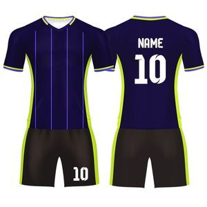 Logo personnalisé Ensemble d'uniformes à séchage rapide Vêtements de sport de football Uniformes de football de haute qualité Vente en gros Maillot de football Maillot de football - Product Image 5