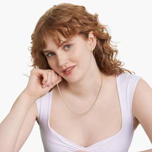 Custom 22-Inch Cut Moissanite Diamond <b>Tennis</b> Chain 10K Gold/<b>Silver</b> Iced <b>Necklace</b> Box Chain Yellow Gold for Weddings Streetwear - Product Image 6