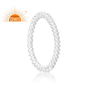 Best Selling <b>Indian</b> Handcrafted Fine Sterling Silver Statement Band Custom Jewelry Manufacturer - Product Image 3