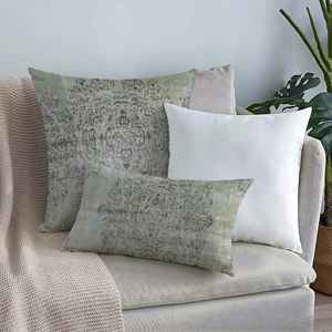 Housse de coussin à imprimé floral bohème : Housse de coussin à motif turc pour la décoration de la maison, uniquement la housse - Product Image 4