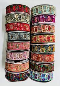 Luxurious Eco-Friendly Jacquard Lace <b>Fabric</b> with Stunning Floral Embroidery for Apparel Home Decor Fashion and Upholstery - Product Image 4