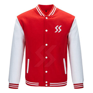 Premium Quality Customized Logo Letterman Winter <b>Jacket</b> Fashion Clothing <b>Long</b> Sleeves Letterman <b>Jacket</b> - Product Image 1