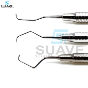 Juego de curetas dentales Gracey de acero inoxidable, superventas, precio competitivo, nuevo producto, por SUAVE SURGICAL INSTRUMENTS - Product Image 3