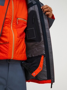 Chaqueta de Esquí para Hombre 2026, Impermeable 10,000mm, Conjunto de Esquí y Snowboard, Ropa Deportiva Impermeable para Exteriores, Traje de Esquí Azul/Negro - Product Image 4