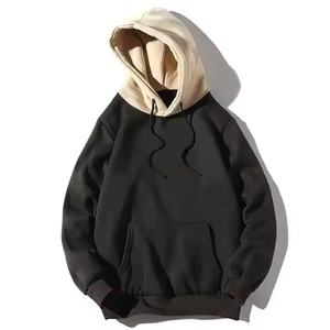 Sudaderas con capucha de lana bordadas de algodón 100% Unisex, estampado sólido de invierno, talla XS personalizada, gruesas en blanco, venta al por mayor, tarifas bajas para hombres - Product Image 6