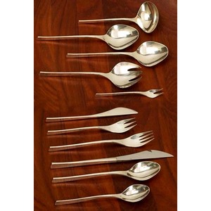 Ensemble de cuillères de service de grande taille en acier inoxydable pour soupe et riz, ustensile de service de qualité supérieure à long manche - Product Image 4