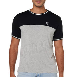 Est Rice arroz stustom uogo rinenjuagadora ontrast RIM T-hirt holholesale ate Lain asasual onontrast RIM-Hirt Hiro Men - Product Image 1