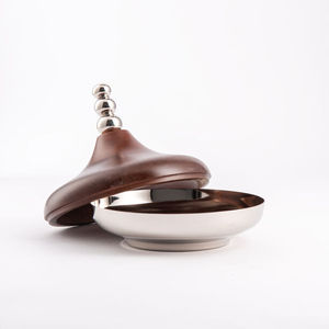 ชามสแตนเลสสตีลเคลือบสีทองและสีเงินมี MOQ ต่ำและมีวันที่ทำจากโรงงาน - Product Image 1