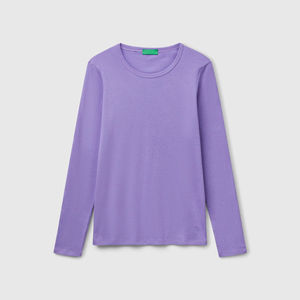 Chemise à manches longues derniers T-shirts à manches longues personnalisés pas cher Fitness blanc Muscle Fit femmes T-shirt à manches longues - Product Image 4