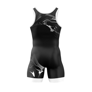 Camiseta de lucha libre vendedora caliente de calidad superior en tamaños personalizados Spandex/tela de poliéster hecha - Product Image 5