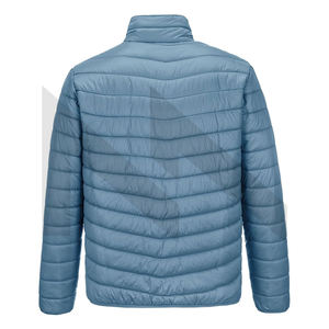 Chaqueta acolchada de precio barato de alta calidad Chaqueta acolchada de diseño único Chaquetas acolchadas de hombre de color sólido - Product Image 3