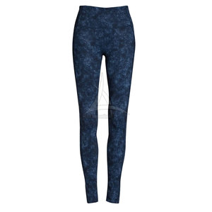 Leggings de sport pour femmes en gros, taille haute, taille élastique, uni, confortable, sans couture, respirant, léger, personnalisable - Product Image 1
