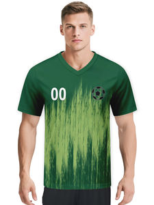 Custom Green Football <b>Training</b> Jersey Personalized Soccer <b>Vest</b> with Name & Number for Women <b>Men</b> Youth Top Fan - Product Image 2