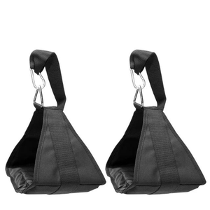 Correas Ab de levantamiento de pesas unisex ecológicas transpirables de neopreno con cierre de hebilla para uso en gimnasio - Product Image 1