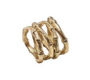 Modern Metal Napkin Ring Ideal For Restaurant <b>Table</b> Setup With Clean Lines And Classy Appearance - Product Image 5