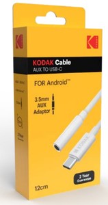 Adattatore AUX Jack 3,5mm a USB-C (Kodak 30425859) - Product Image 2