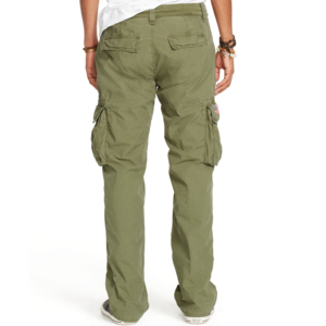 กางเกงคาร์โก้ผ้าฝ้ายโพลีเอสเตอร์สำหรับผู้ชายกางเกงใส่ทำงานดีไซน์ล่าสุดกางเกงคาร์โก้ที่กำลังมาแรงของผู้ชาย - Product Image 2