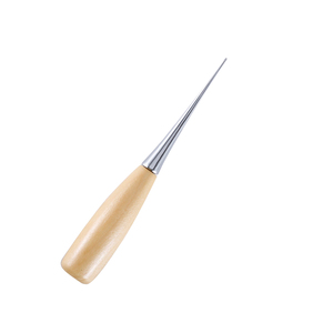 Poinçon en cuir à poignée en bois, poinçon à main pour la couture de chaussures, 2 pièces - Product Image 6