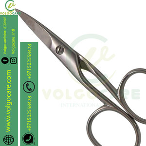 Tijeras de uñas para mano izquierda, tijeras de uñas clásicas y tijeras para cutículas para uñas de dedos de manos y pies, hechas con acero inoxidable - Product Image 6