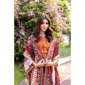 ชุดคัตต้าห์พิมพ์ลาย 3 ชิ้นสำหรับผู้หญิง รุ่น SD-52233 - Product Image 5